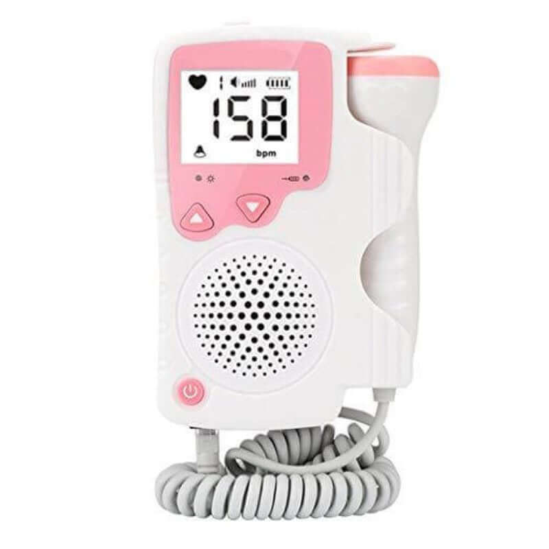 Fetal Doppler Baby Heart Rate Monitor Home Sonar Doppler Stethoscop - The Shopsite