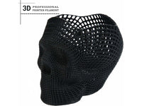 Thumbnail for Top angle of black PLA filament spool for FDM printers