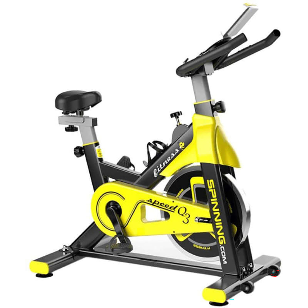 Exercise bike included phone holder