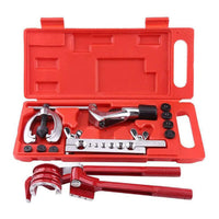 Thumbnail for 10pcs Flare Tool Kit Brake Air Line Double Flaring Set 3 In 1 Tube Pipe Bender