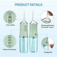 Thumbnail for Water flosser with nozzle tips