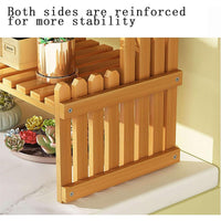 Thumbnail for 3 Tier Bamboo Plant Stand Indoor Pland Shelf for Plants