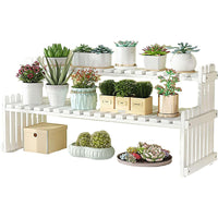 Thumbnail for 3 Tier Bamboo Plant Stand Indoor Pland Shelf for Plants