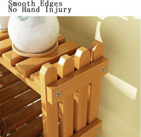Thumbnail for Flower Rack Bamboo Plant Stand
