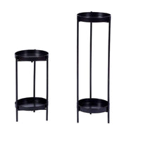 Thumbnail for 2 Tier Tall Flower Pot Stand - The Shopsite
