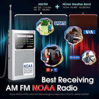 Thumbnail for Portable Stereo AM FM Radio