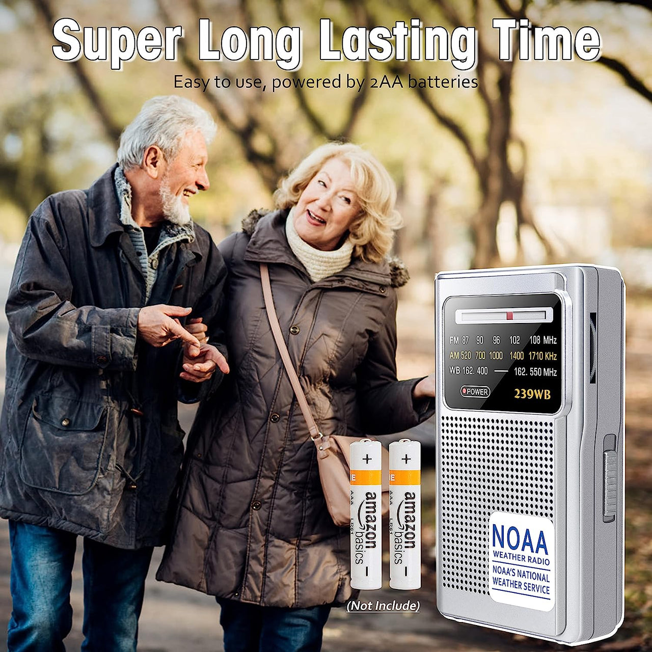 Portable Stereo AM FM Radio