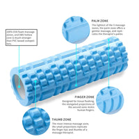 Thumbnail for Foam Roller Yoga Roller Density Deep Tissue Massager
