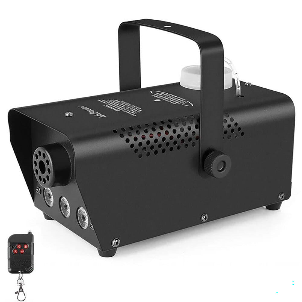 Smoke machine with included screws