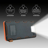 Thumbnail for Solar power bank side view
