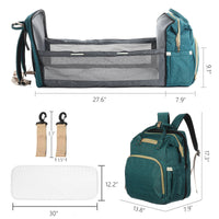 Thumbnail for Nappy Bag Mummy Bag 5 in 1 Nappy bag