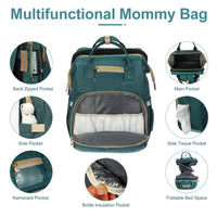 Thumbnail for Nappy Bag Mummy Bag 5 in 1 Nappy bag