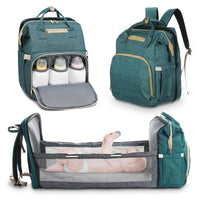Thumbnail for Nappy Bag Mummy Bag 5 in 1 Nappy bag