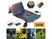 Thumbnail for Foldable Solar Panel 30W Mobile Battery Charger - The Shopsite
