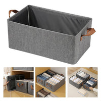 Thumbnail for Storage box with handles for convenient carrying