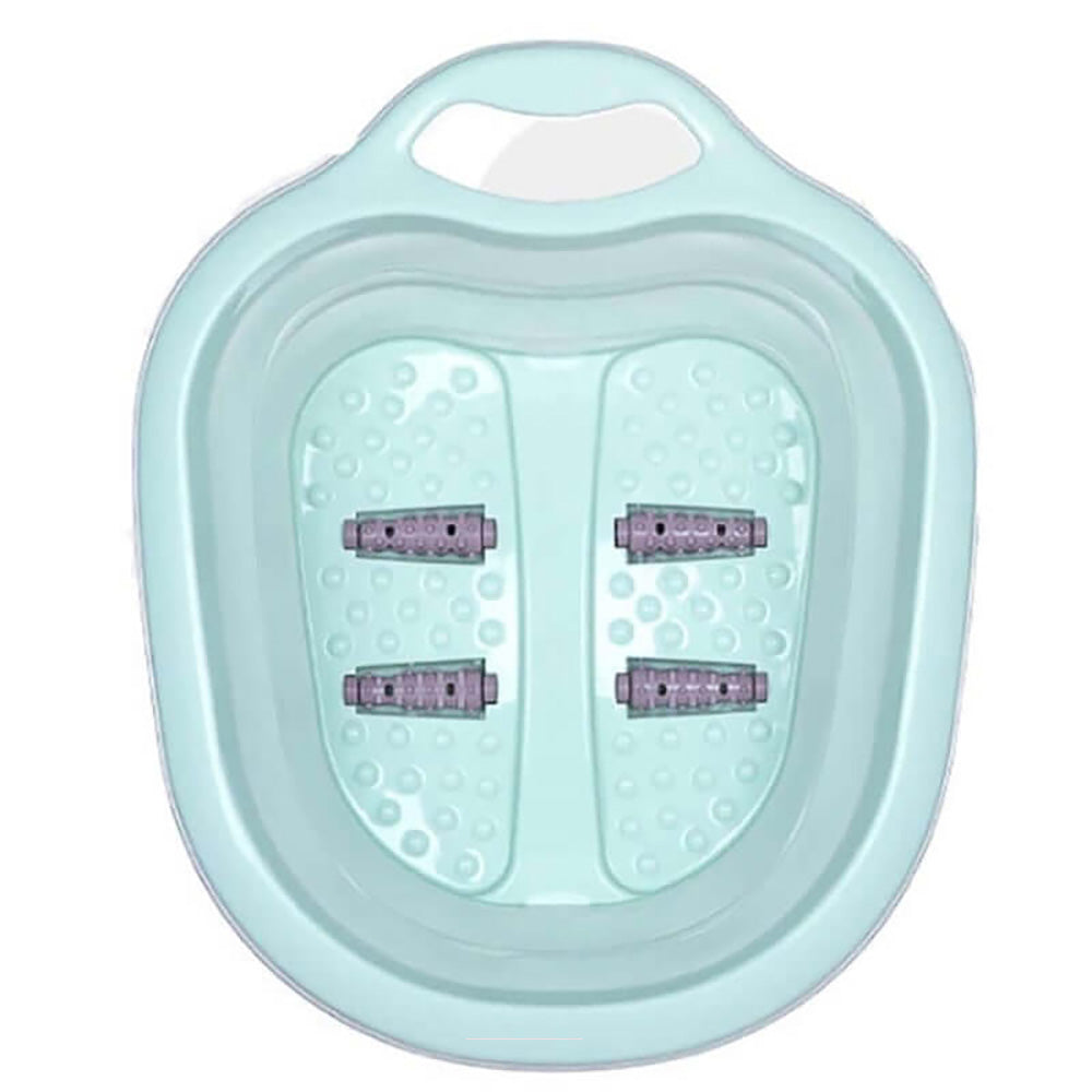 Foldable foot spa pedicure bucket green colour