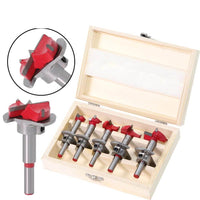 Thumbnail for 5pcs Forstner Drill Bit Woodworking Hole Saw Cutter Bits 15/20/25/30/35mm Forstner Bits - The Shopsite
