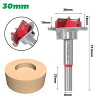 Thumbnail for 5pcs Forstner Drill Bit Woodworking Hole Saw Cutter Bits 15/20/25/30/35mm Forstner Bits - The Shopsite