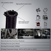Thumbnail for 6AN Braided Fuel Hose kit