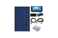 Thumbnail for 300W solar panel with power specifications label