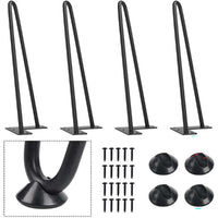 Thumbnail for Set of four legs with mounting screws
