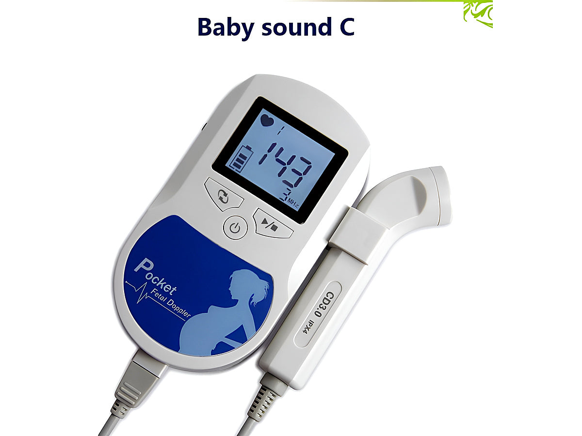 At Home Fetal Doppler Baby Heart Rate Monitor