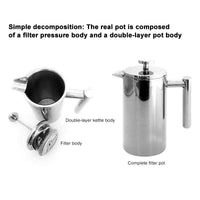 Thumbnail for Coffee Plunger Stainless Steel French Coffee Press