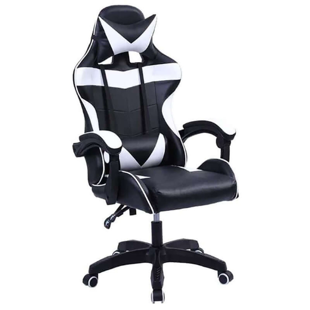 Gaming chair padded linkage armrests