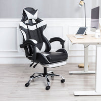 Thumbnail for Gaming Chair Racing Chair + Desk