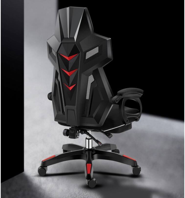 Gaming Chair with Headrest and Lumbar Support