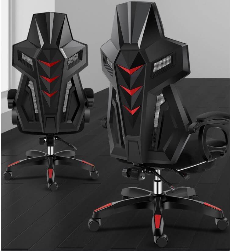 Gaming Chair with Headrest and Lumbar Support