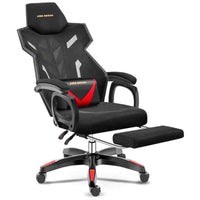 Thumbnail for Gaming Chair with Headrest and Lumbar Support
