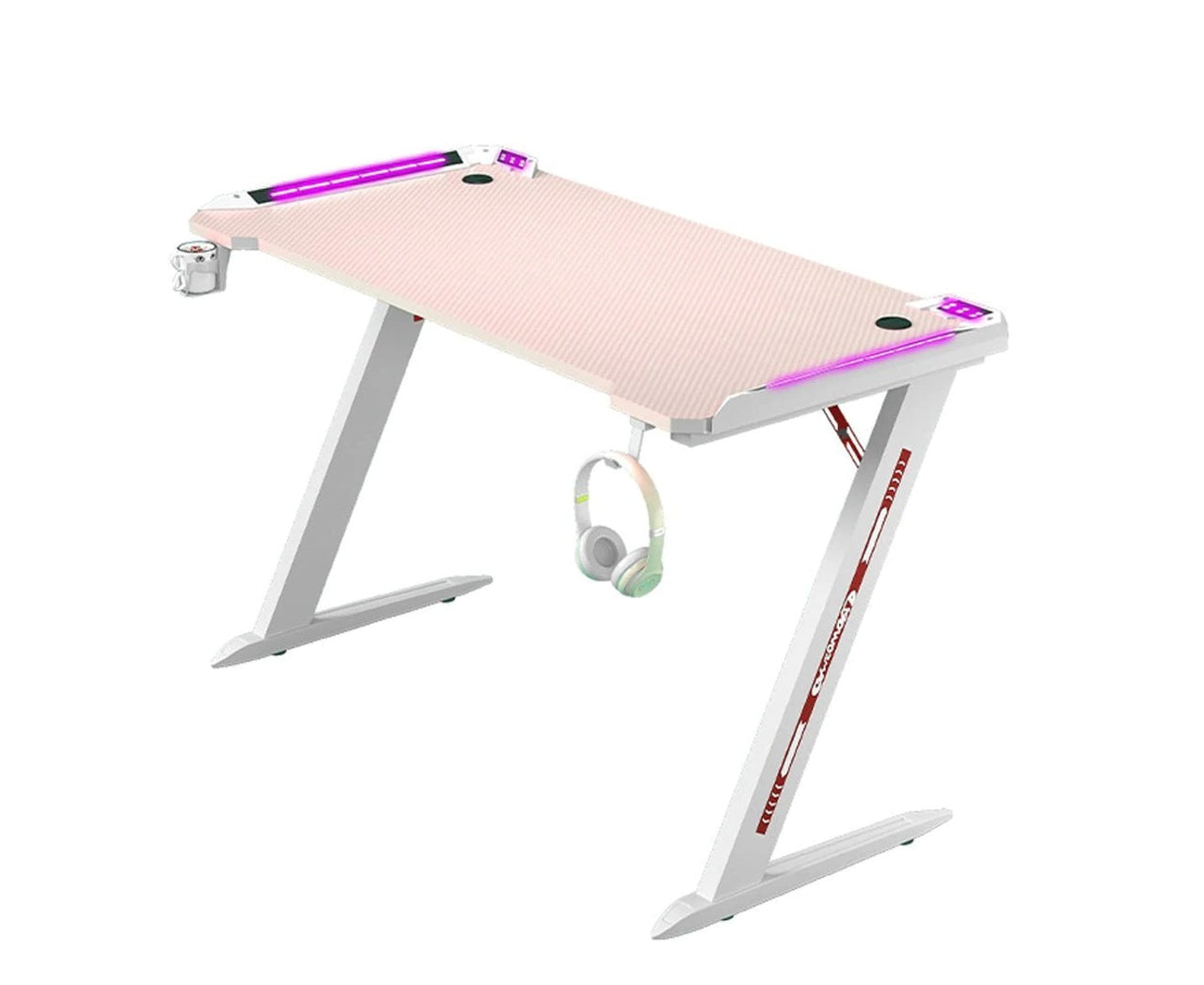 Gaming Chair With Gaming Desk Table