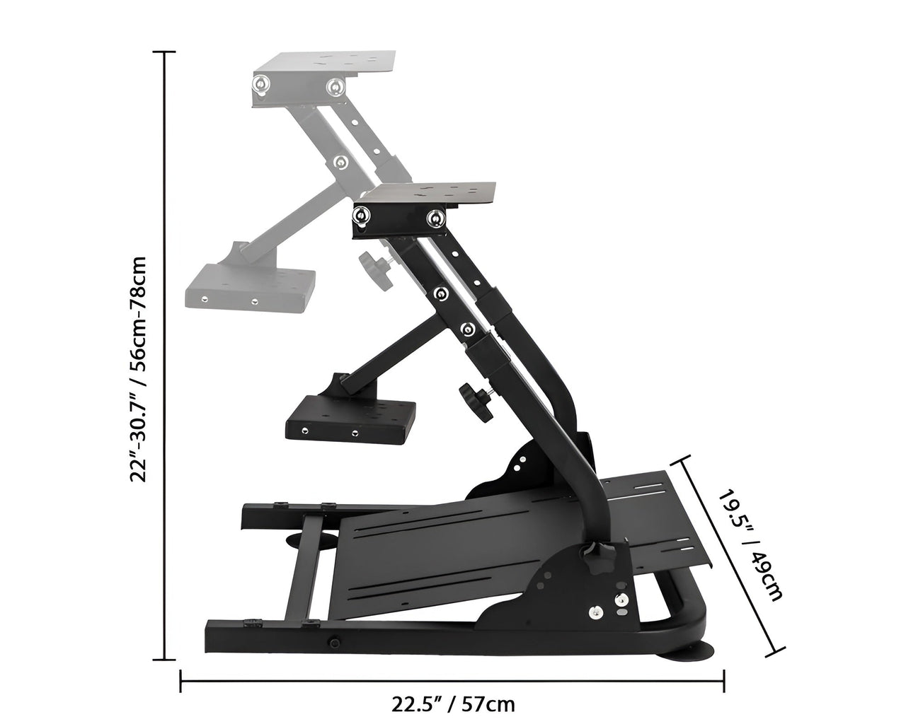 Gaming Racing Simulator Wheel Stand
