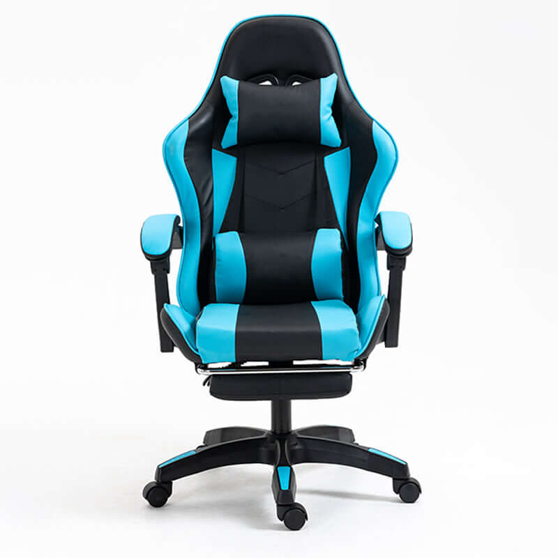 Gaming chair showing tilt locking mechanism