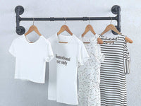 Thumbnail for Pipe Wall Mounted Garment Rack - The Shopsite