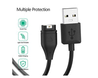 Thumbnail for Close-up of Garmin watch charging connector plug