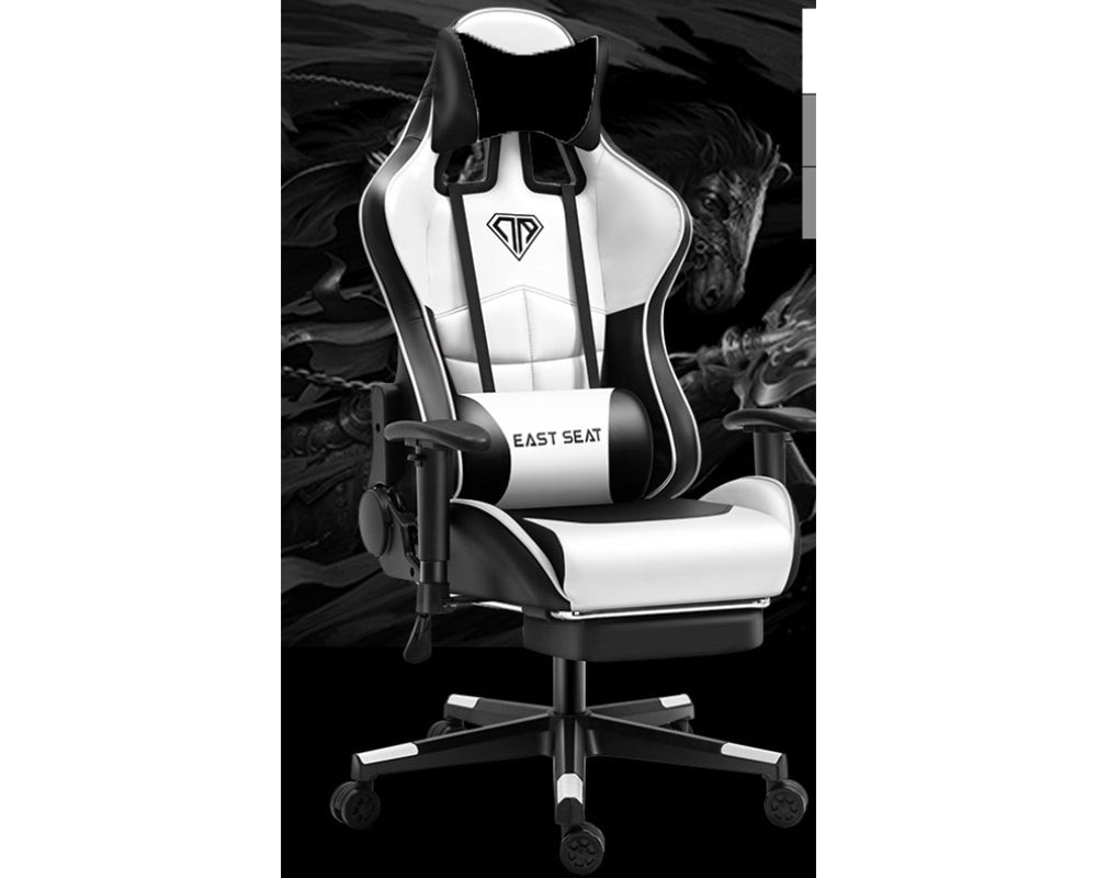 Gaming Chair – Ergonomic Reclining Gaming Chair with Footrest