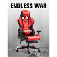 Thumbnail for Gaming Chair – Ergonomic Reclining Gaming Chair with Footrest