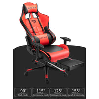 Thumbnail for Gaming Chair – Ergonomic Reclining Gaming Chair with Footrest