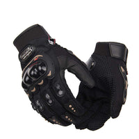Thumbnail for Pair of motorbike gloves side by side