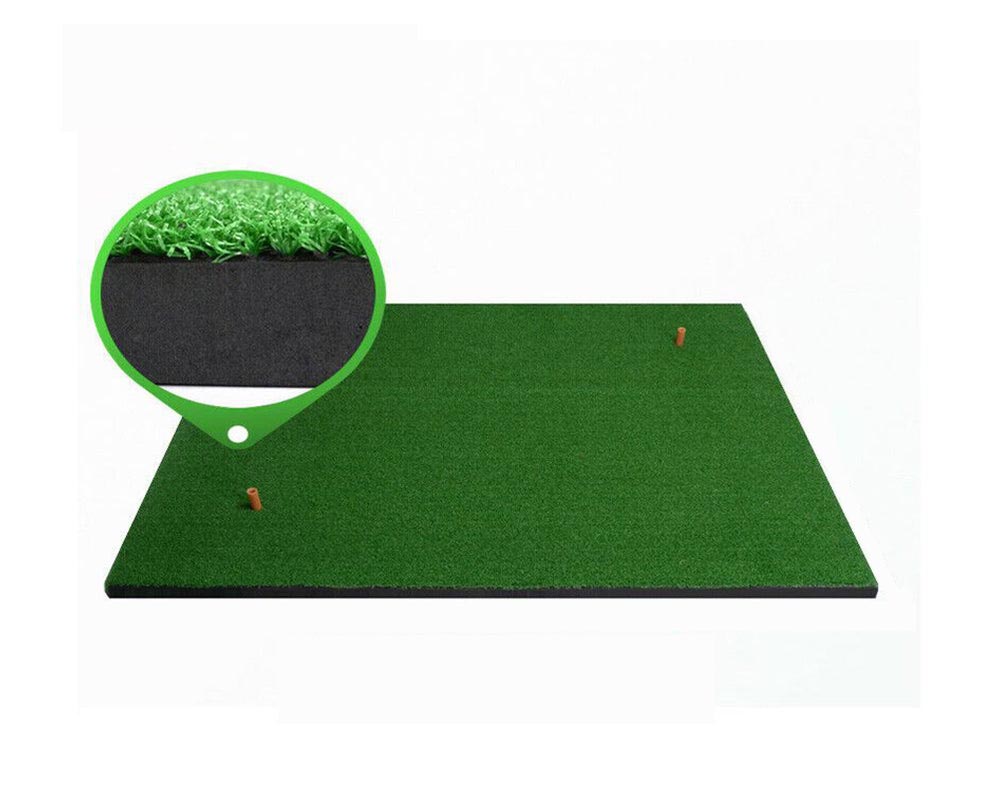 Golf practice mat portable for home or backyard use