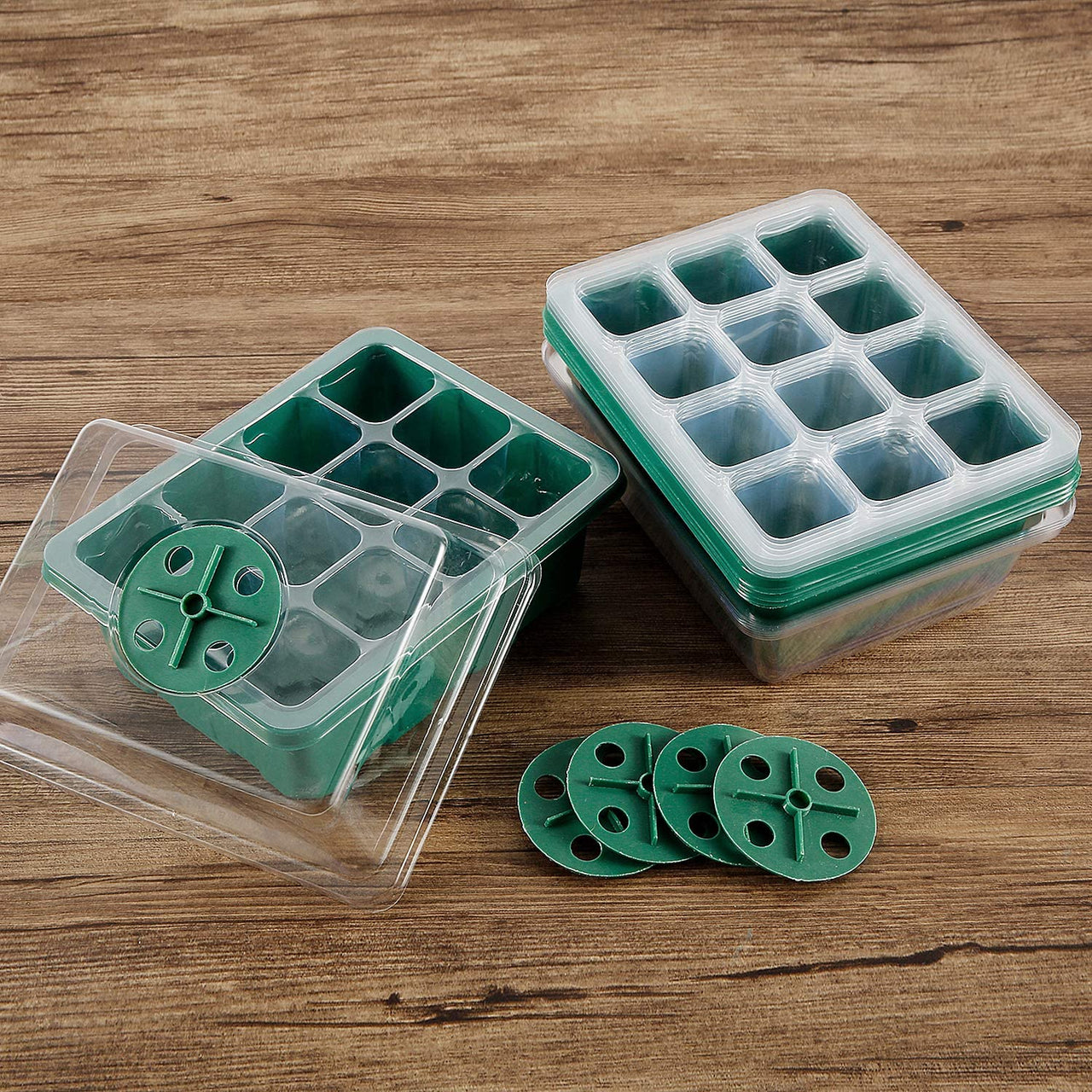 Greenhouse With Seed Tray Green - The Shopsite