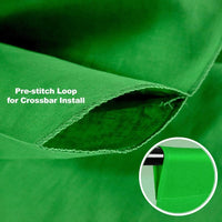 Thumbnail for Chromakey Green Screen Backdrop 3M X 3M Muslin Background - The Shopsite