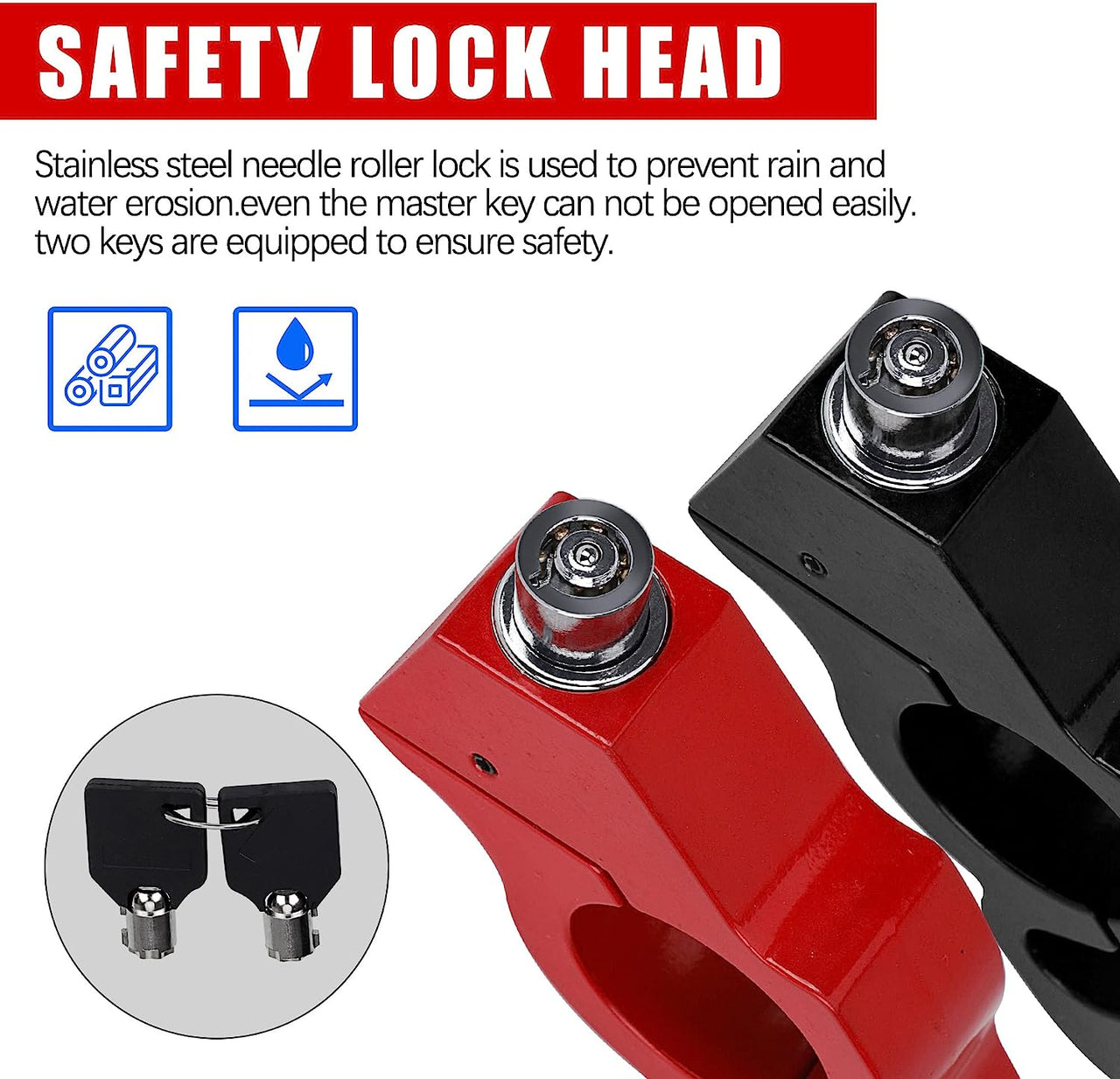 Motorcycle Grip Lock Motor Bike grip Lock