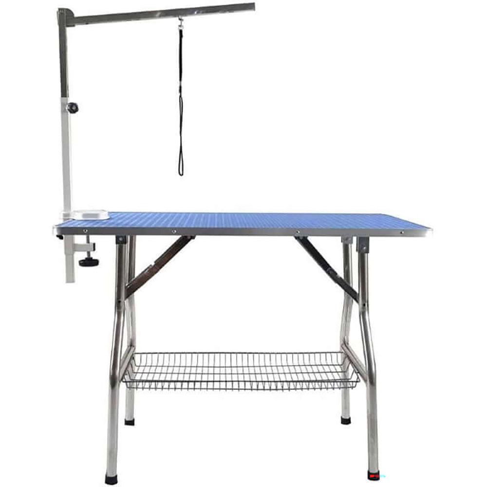Grooming table sturdy construction supporting 130kg