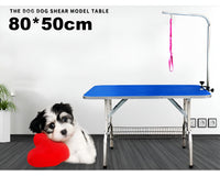 Thumbnail for Pet Grooming Table Foldable Dog Grooming Desk with Arm