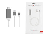 Thumbnail for Lightning to HDMI adapter with black cable