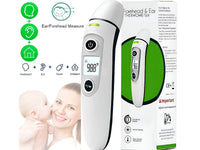 Thumbnail for Non-Contact Forehead and Ear Thermometer, Digital Infrared Thermometer