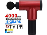 Thumbnail for MASSAGE GUN with 4 Massage Heads